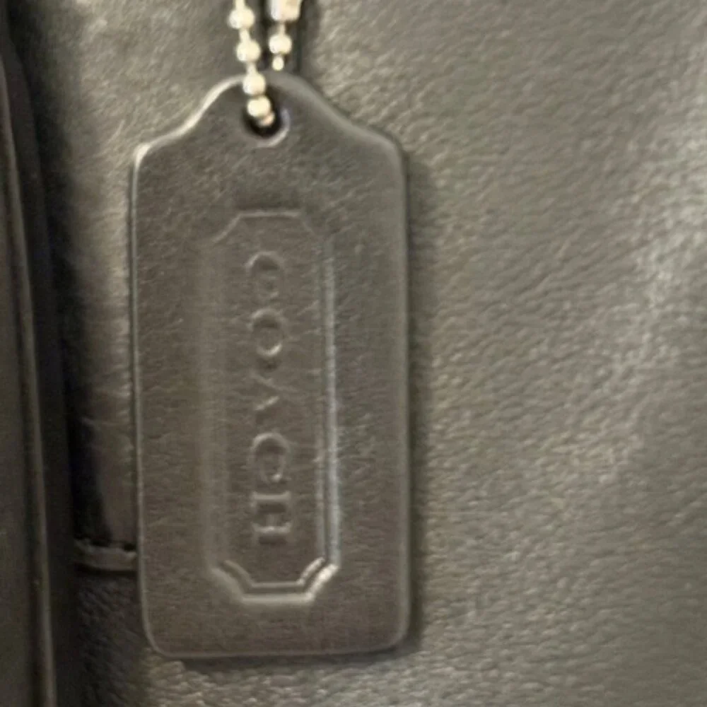 Coach Vintage Restored Legacy Candace Medium Carryall Black Leather-EUC - Picture 3 of 13